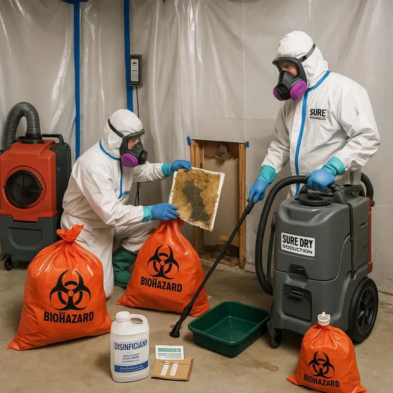 Contaminated Water Handling Protocols process in San Fernando, CA